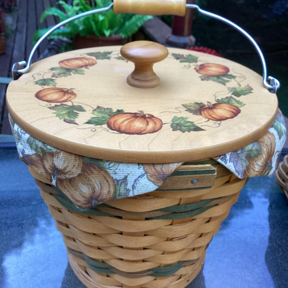 Longaberger Basket pumpkin design - Picture 2 of 7